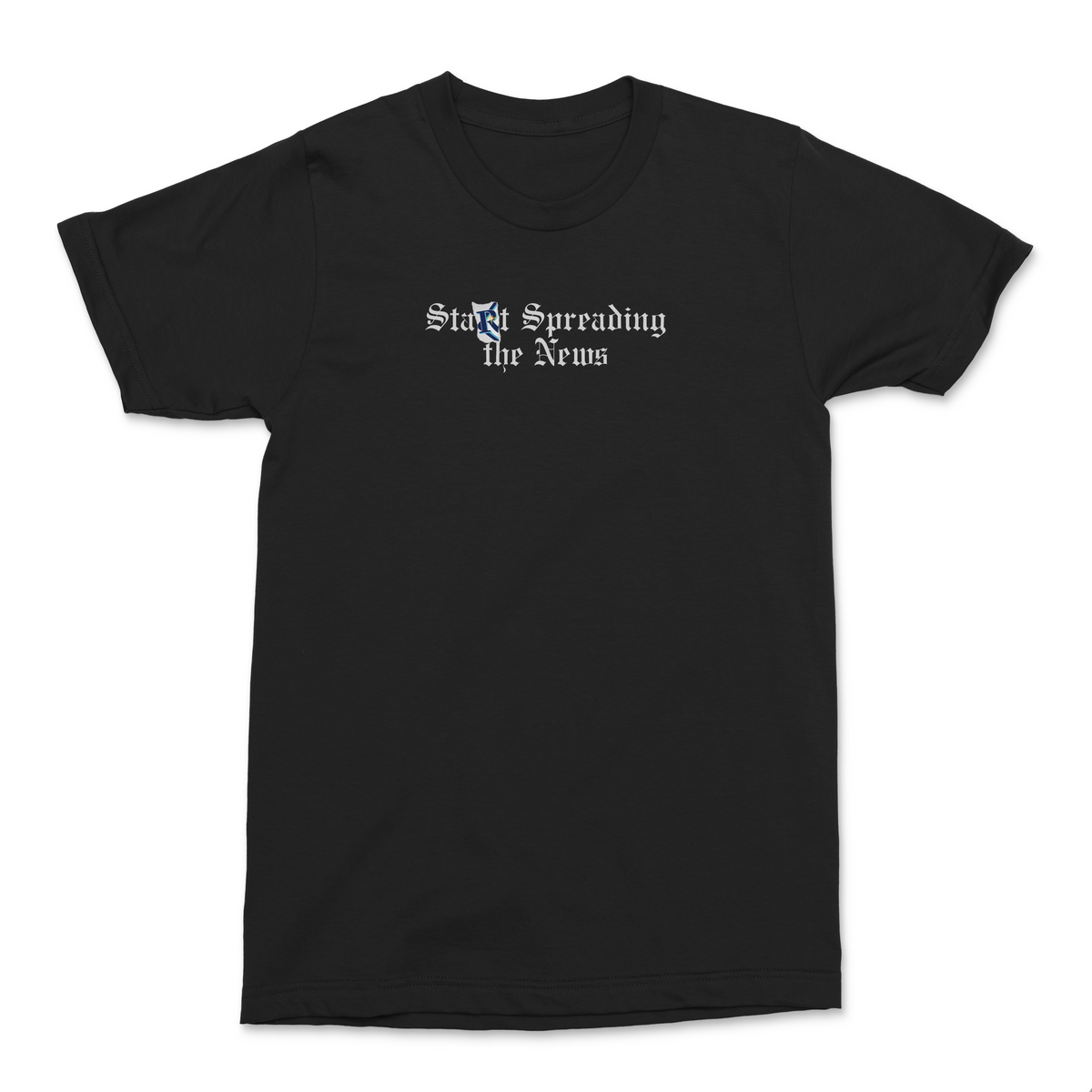 New York New York Tee Black